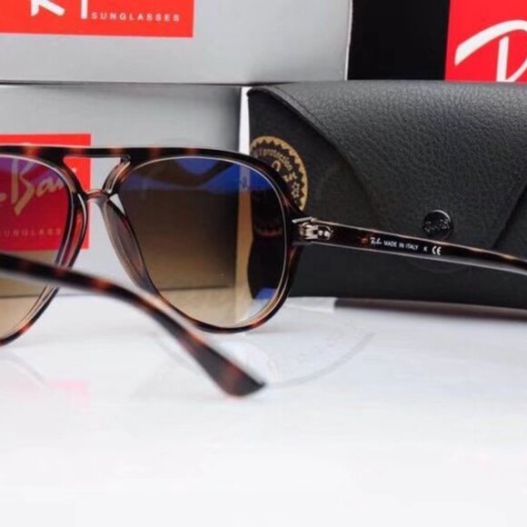 Ray-Ban RB4125 Tortoiseshell Polarized Sunglasses